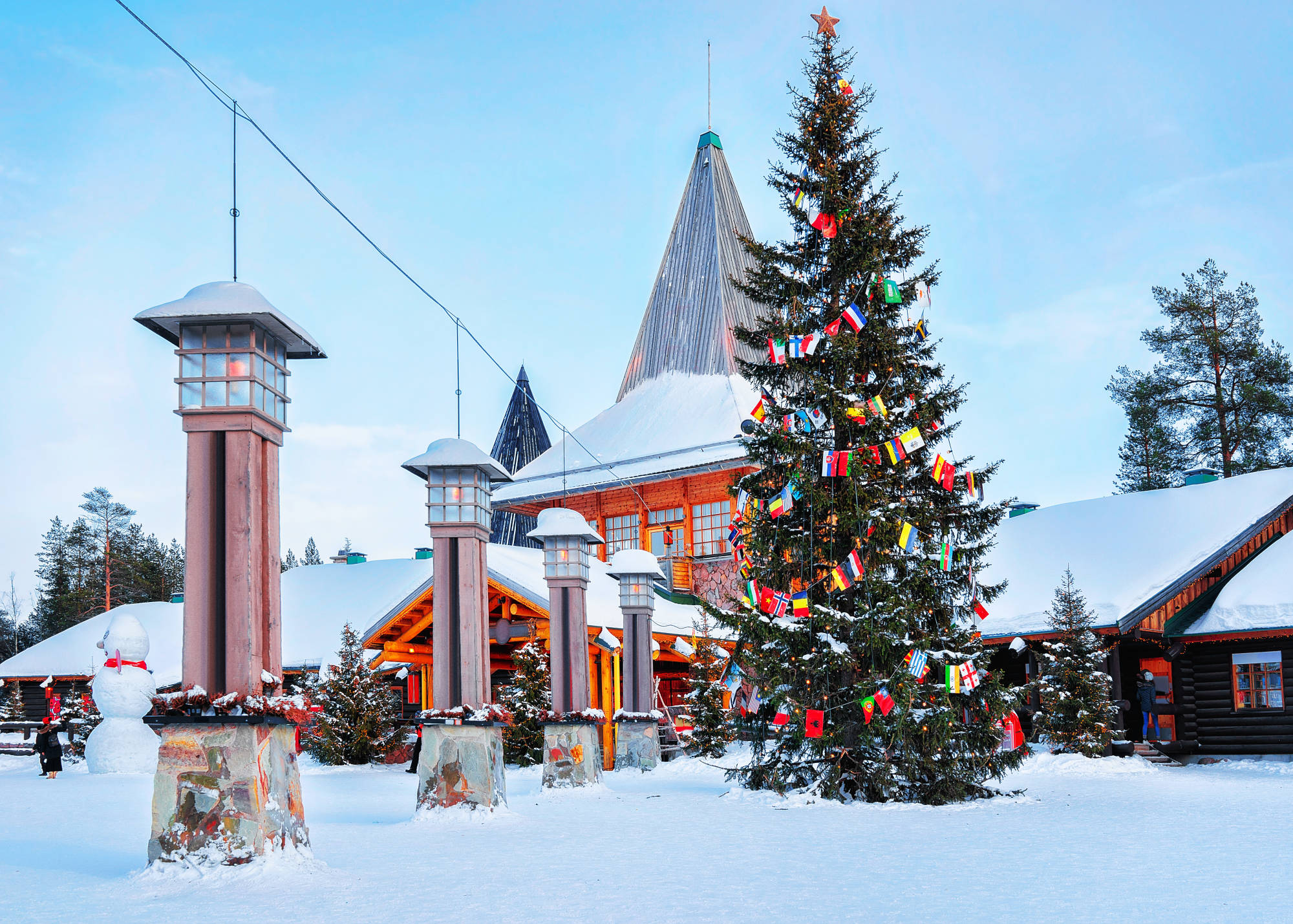 Village santa claus