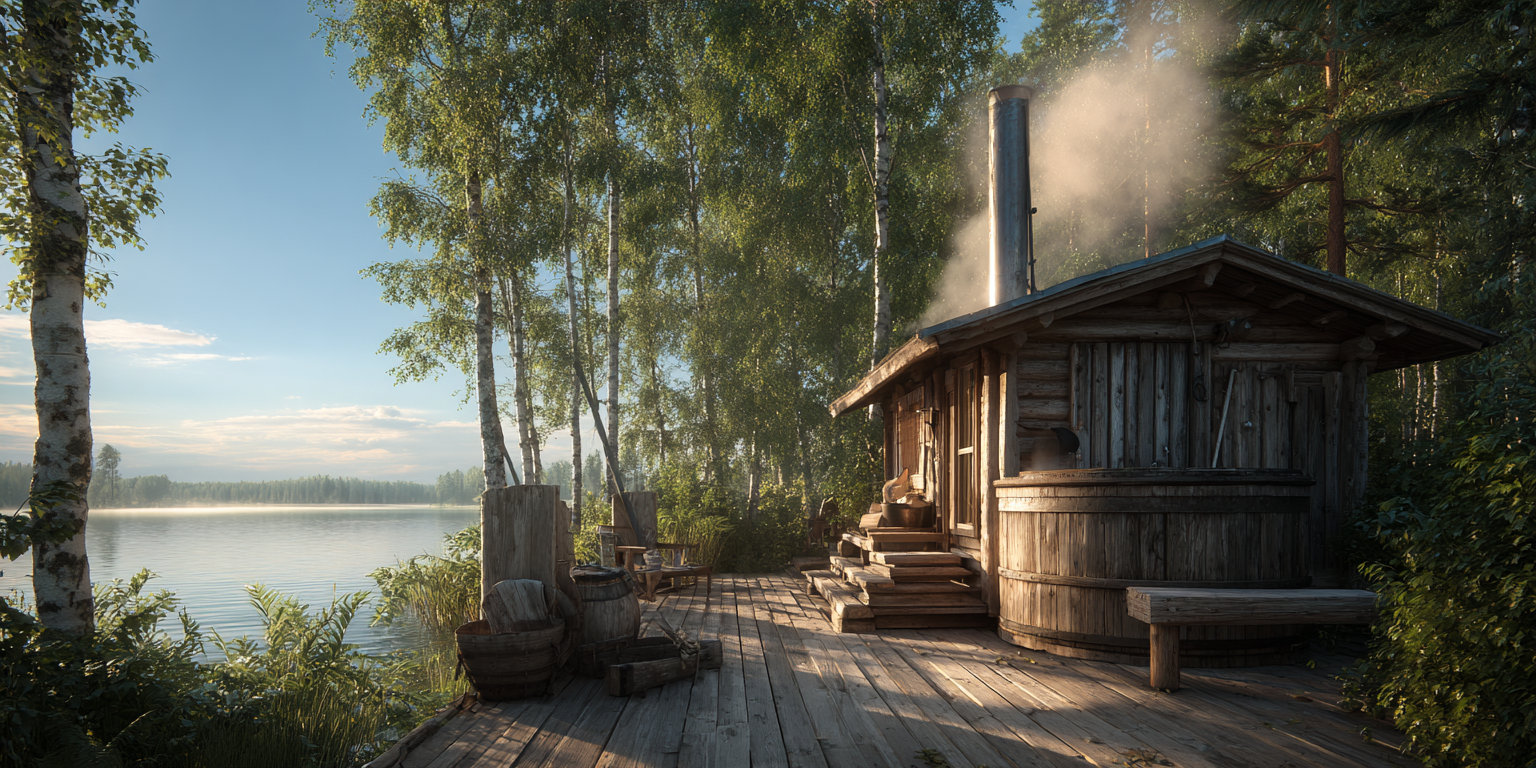 La Finlande compte 3 millions de saunas