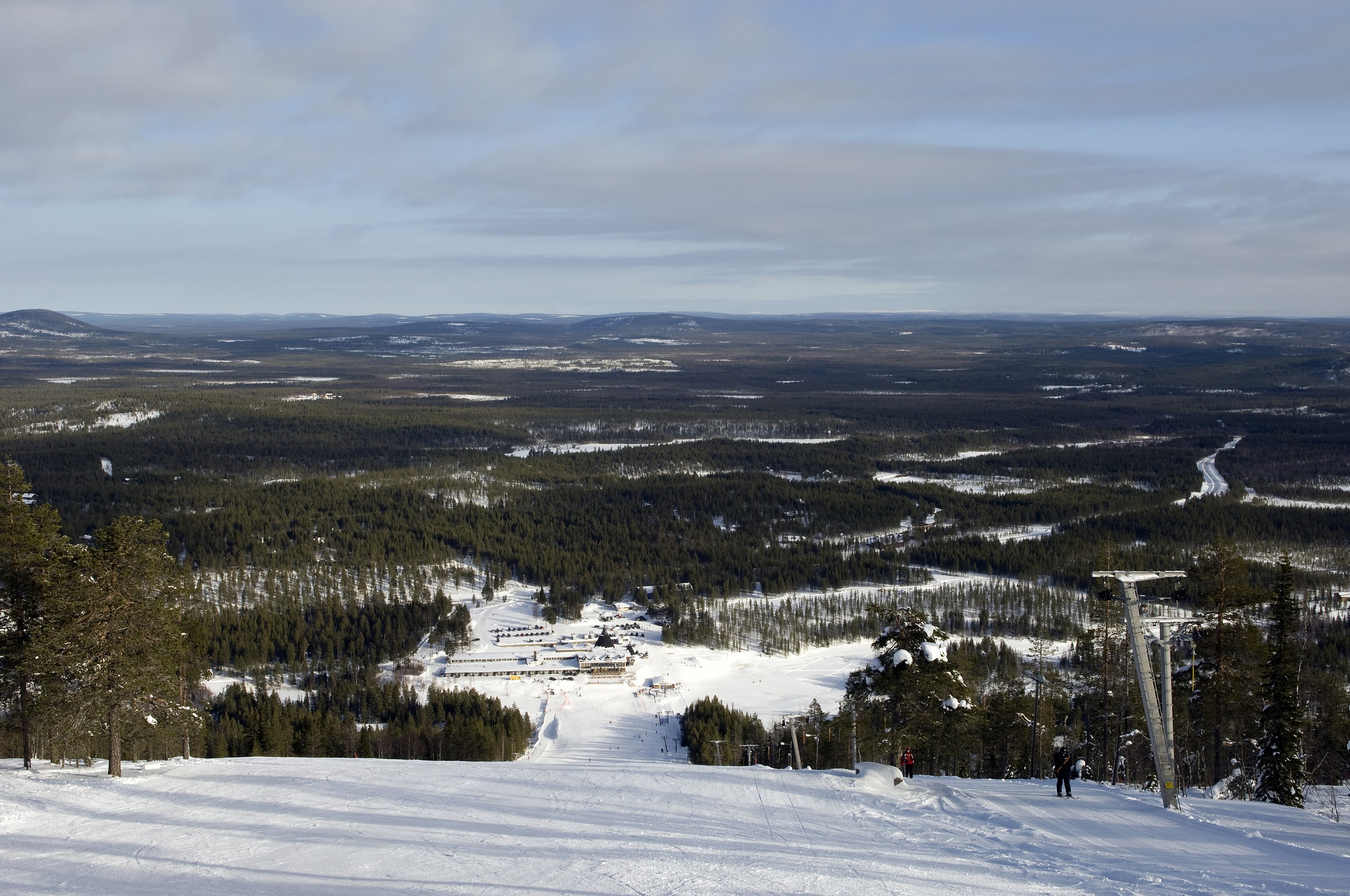 Station de ski Suomu en Laponie