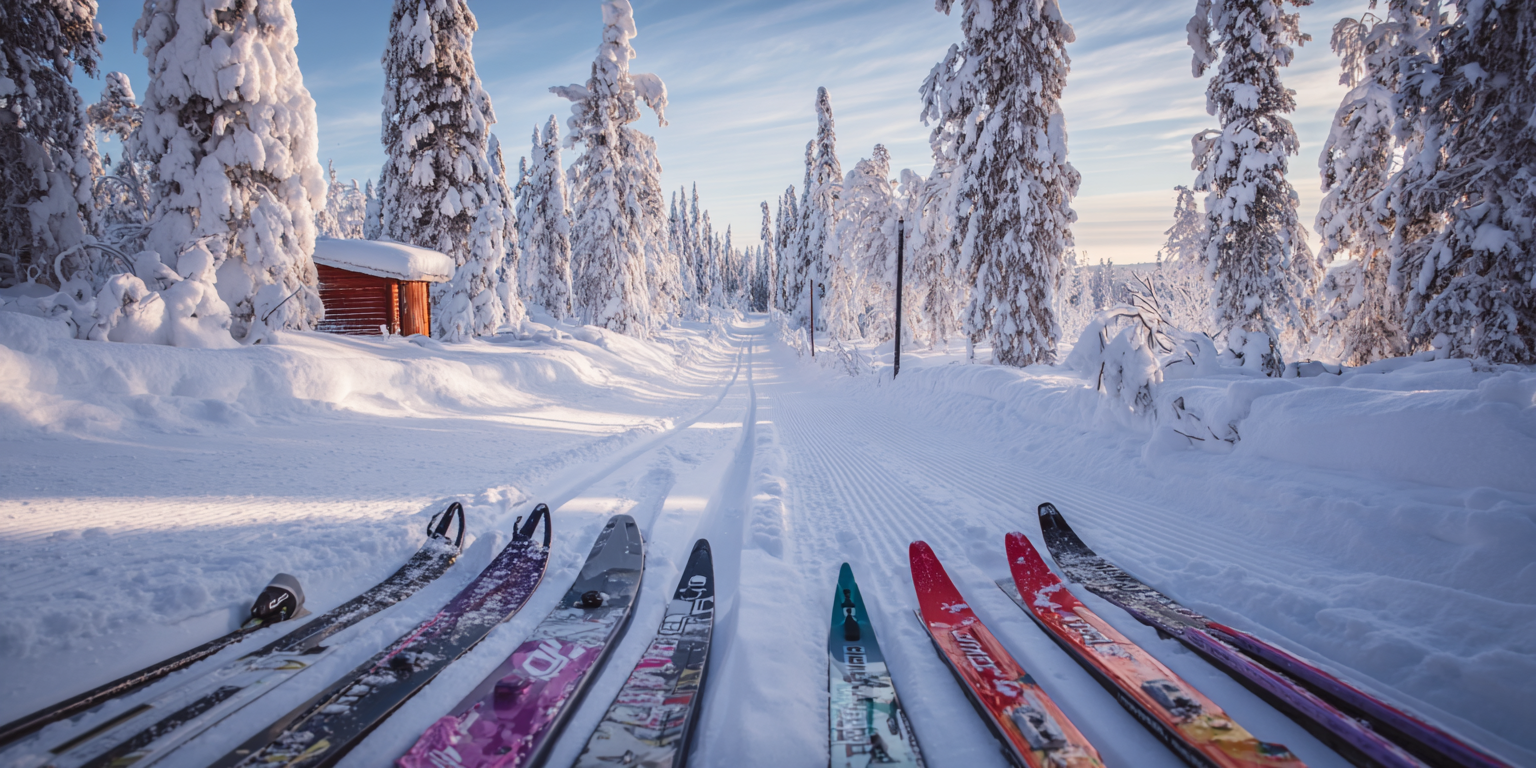 Matériel de ski de fond en location