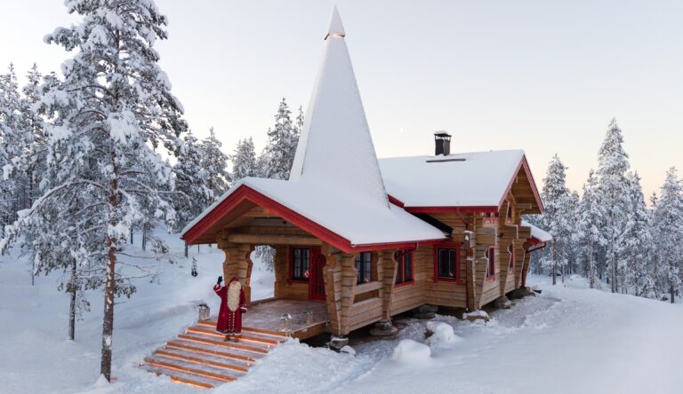 Ambiance hivernale au village