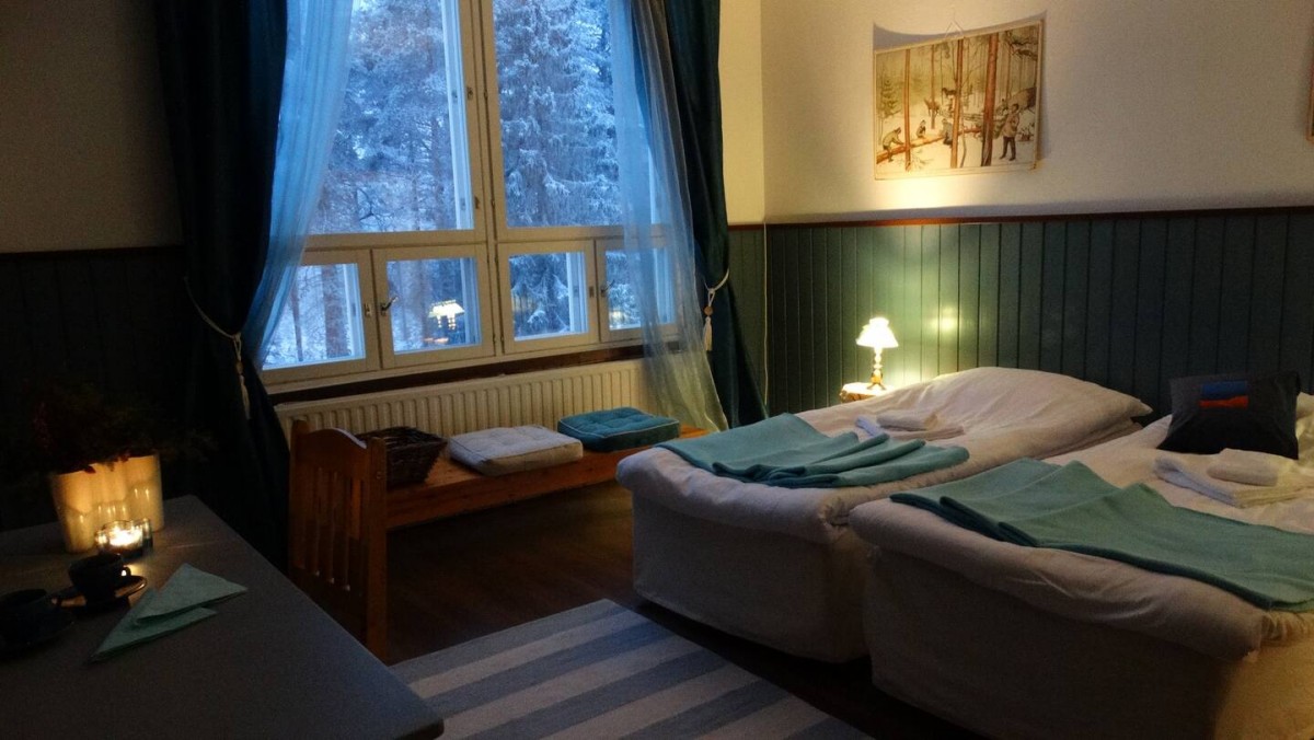 Détail chambre Bleue 5