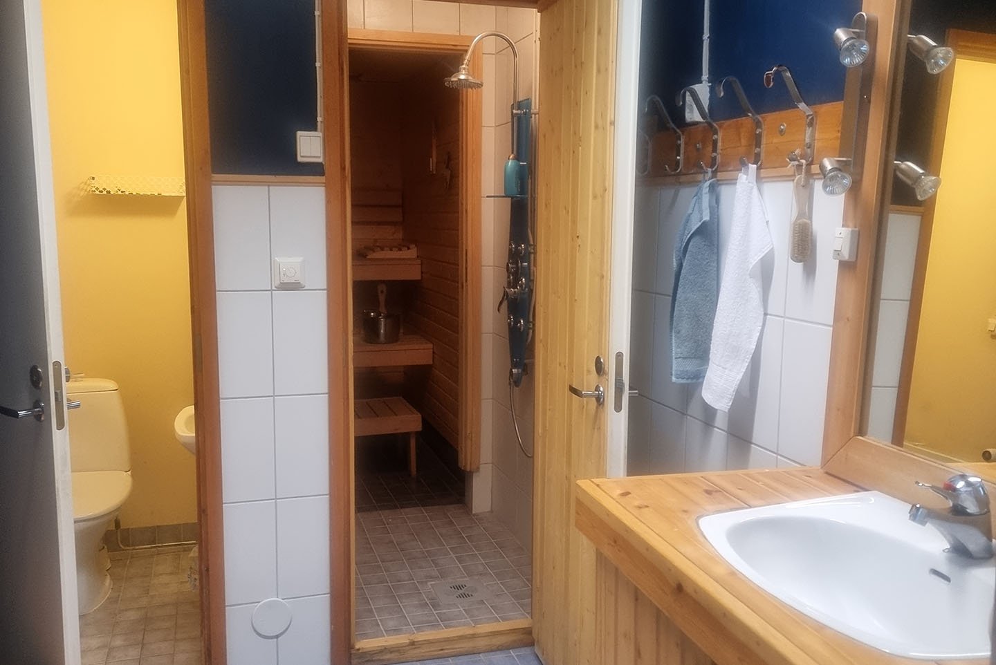 1 sauna